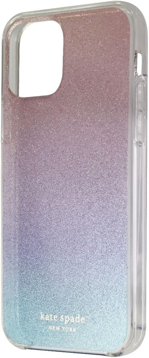 Kate Spade Protective Hardshell Case for iPhone 12/12 Pro - Ombre Glitter Pink