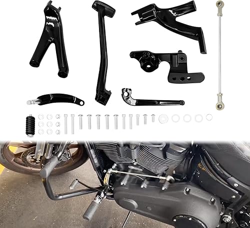 Miniatura 2 de Kit de varillaje de clavijas para controles delanteros de motocicleta, apto para Harley Softail Street Bob Low Rider FXBB FXLR FXLRS FXST 2018-2023,