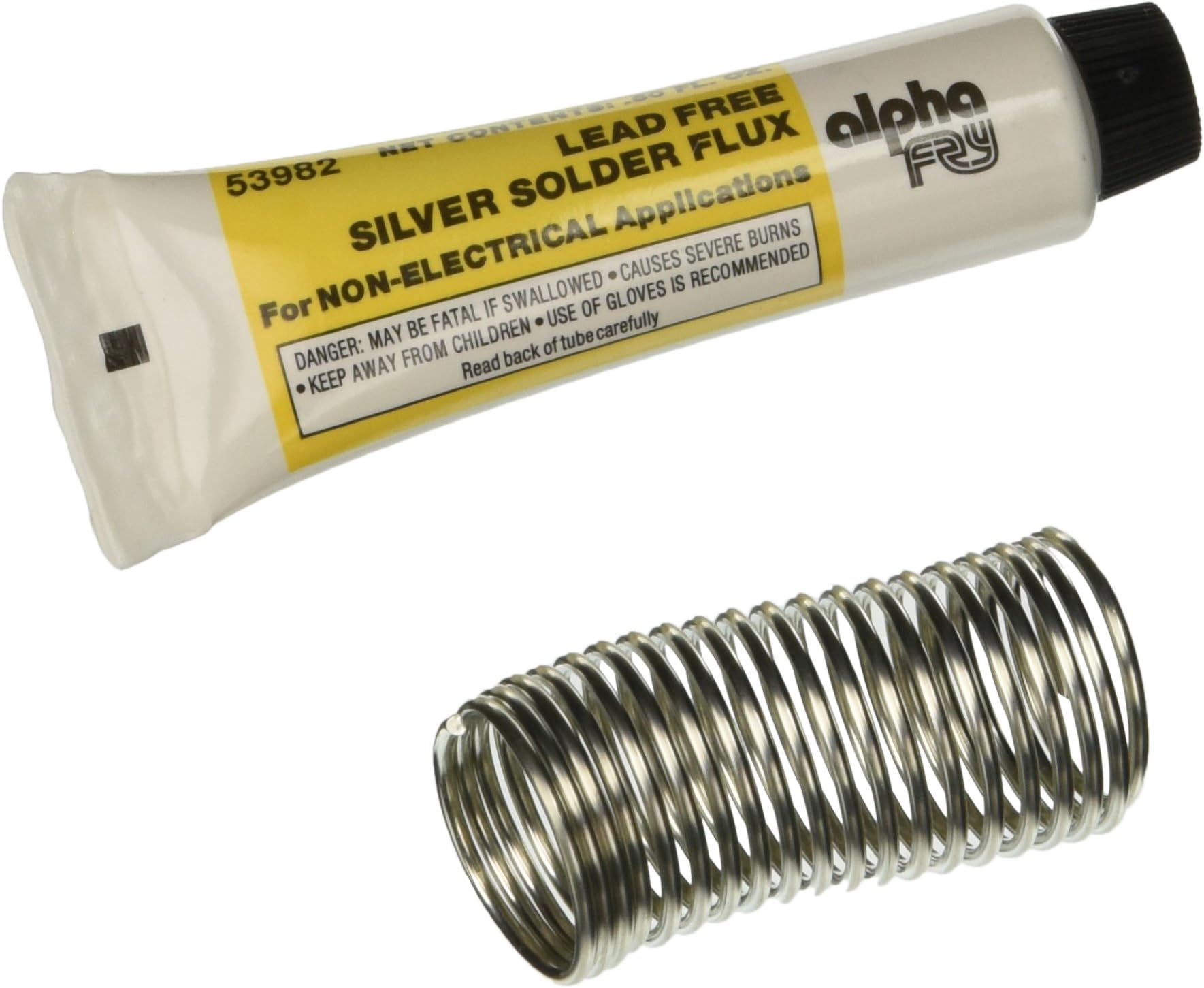 53982 AM53982 Cookson Elect Lead-Free Silver Solder and Flux Kit, No Size, No Color