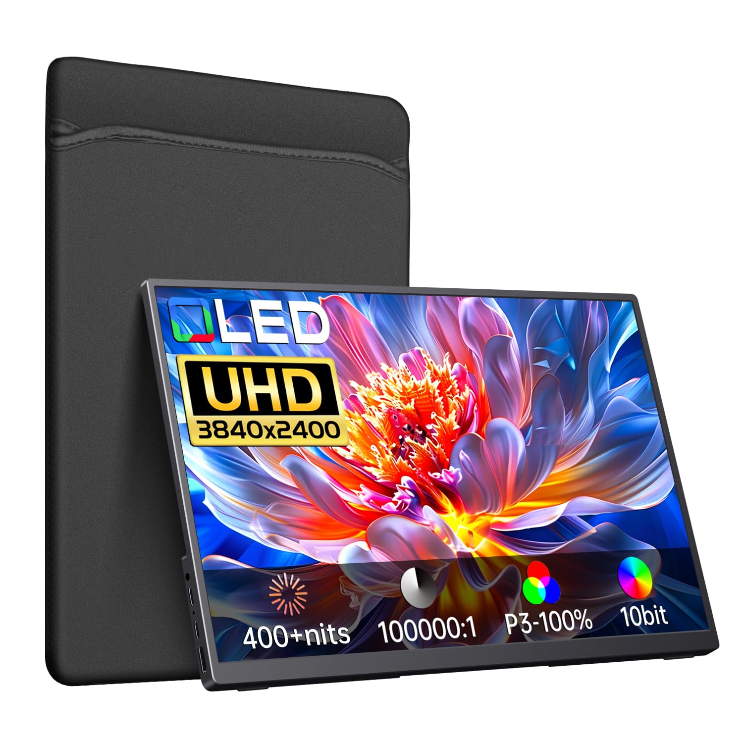Amazon.co.jp: VOKENSU 4K ポータブルモニター OLED 3840×2400p、14