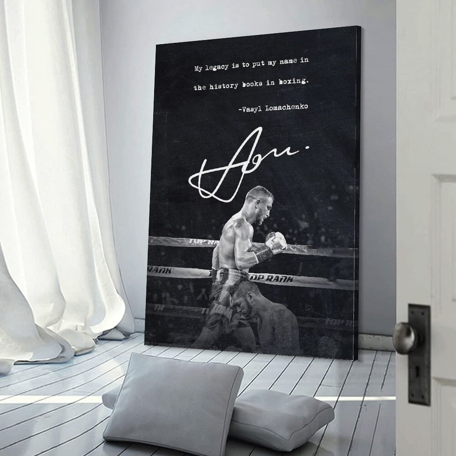 Amazon.co.jp: ボクシング ワシル・ロマチェンコ サインポスター