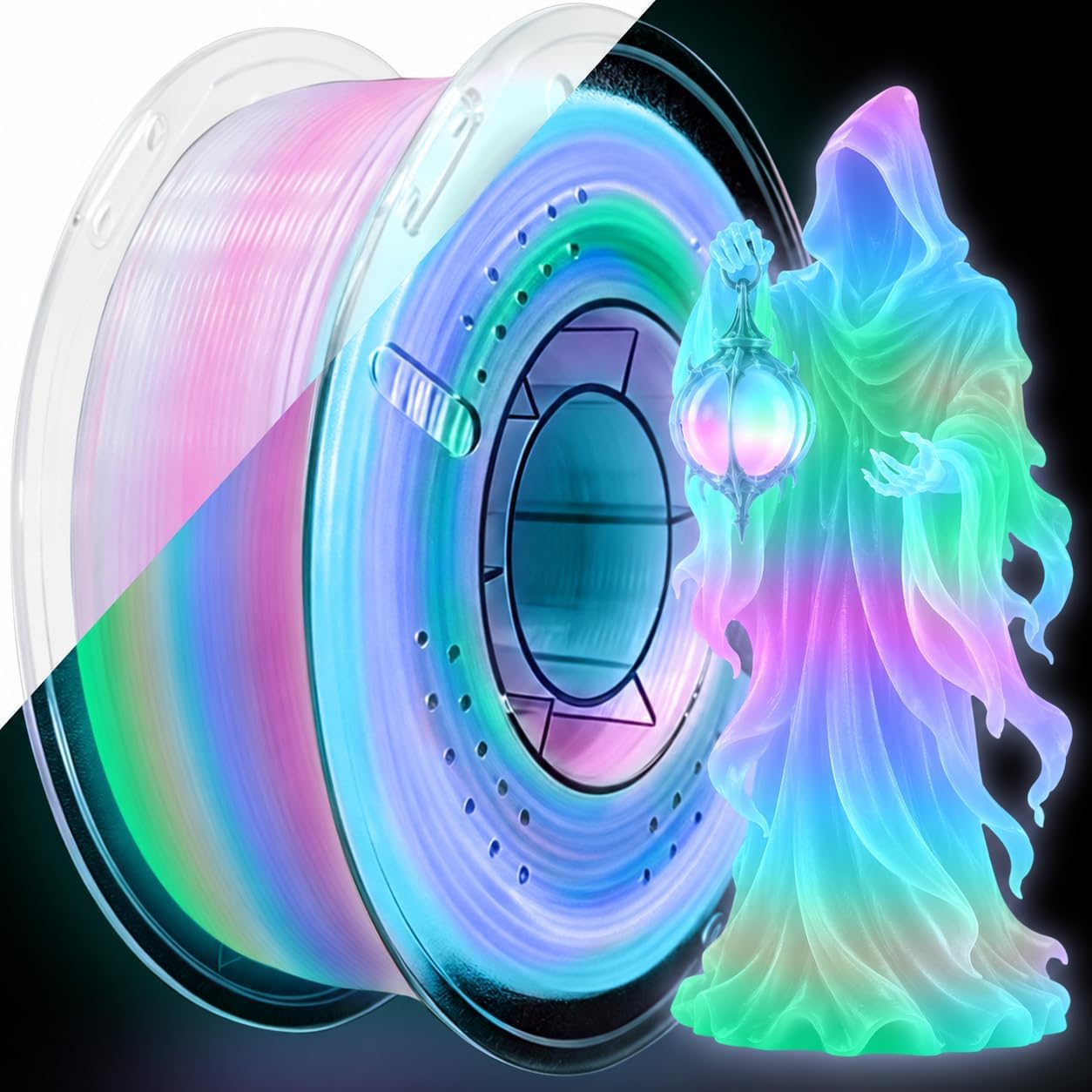 Glow in the Dark 3D Printer Filament - Multicolor Set -26 Glow in the Dark 3D Printer Filament - Multicolor Set -26