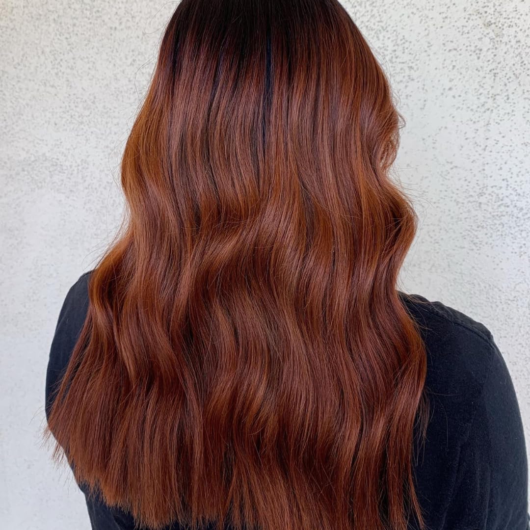 Pallure Color Pigment Refresher Mask, Semi Permanent Hair Color Depositing Conditioner, 8.5 Oz (Copper Brown) - Image 5