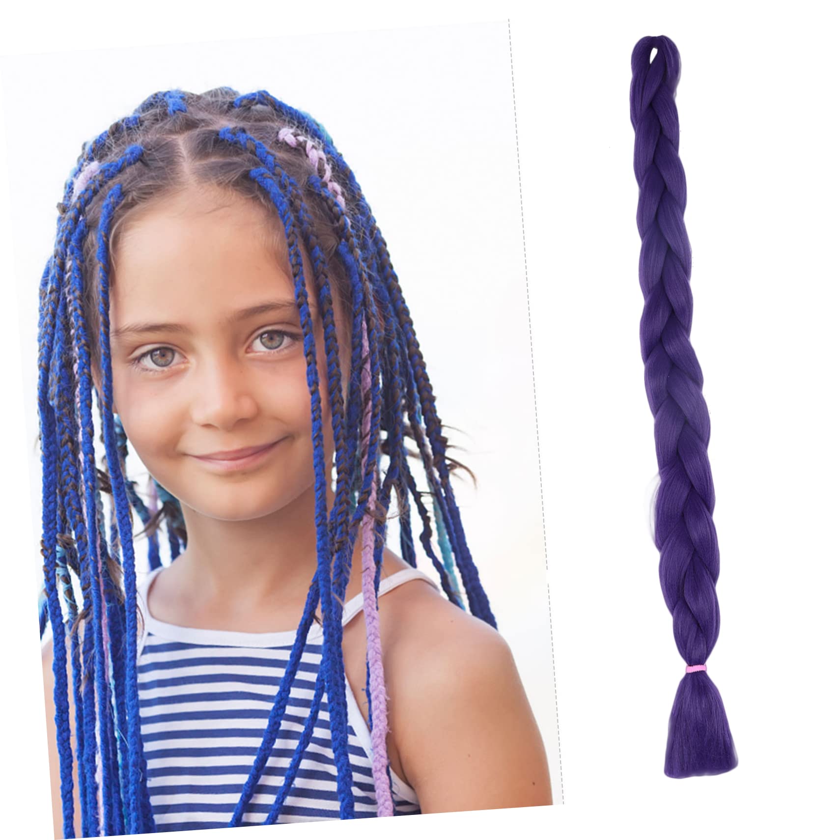 Healeved 3pezzi Extension Sintetici Per Parrucche Afro Accessori Per e Speciali