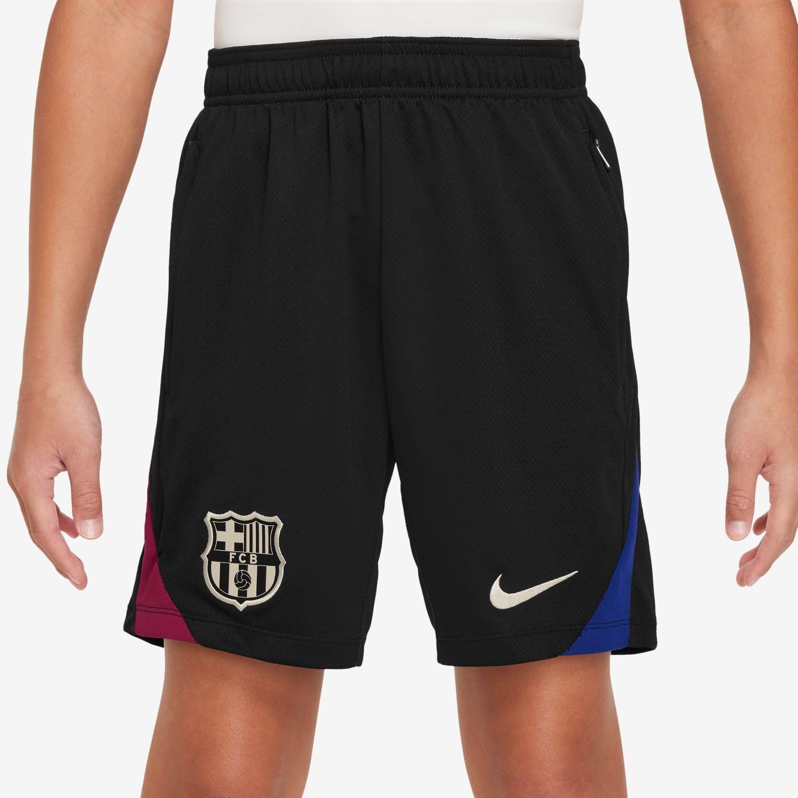 NIKE FC Barcelona Kinder Dri-fit Strike Short Kz - Pantalones Cortos Unisex niños