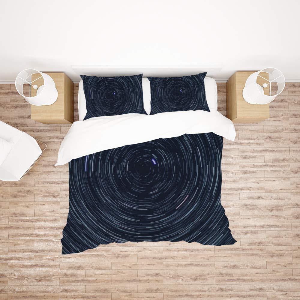 Parure de lit 3 pièces pour lit adulte toutes saisons ultra douce en polyester