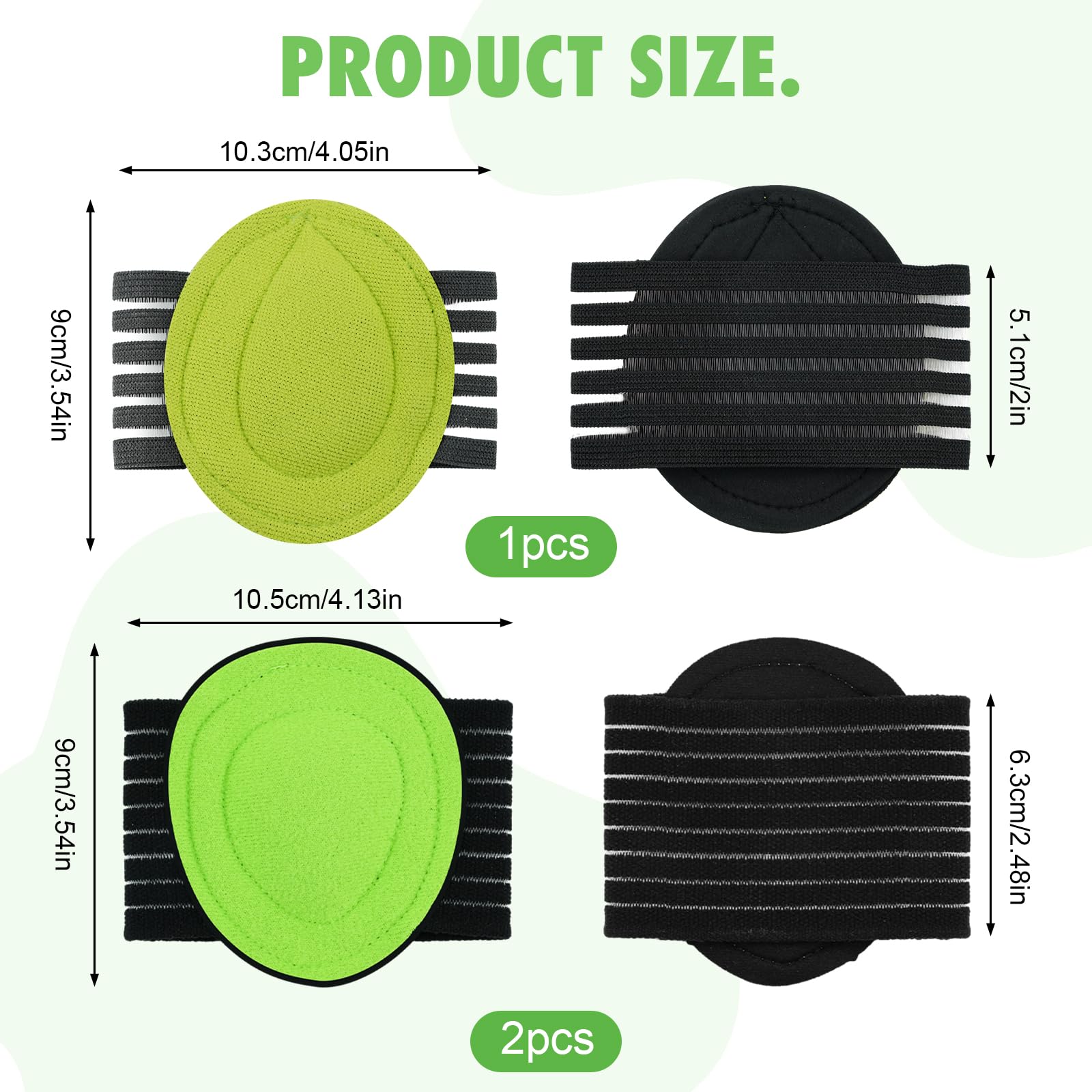 Leikedun 3 Pair Arch Support - Image 2