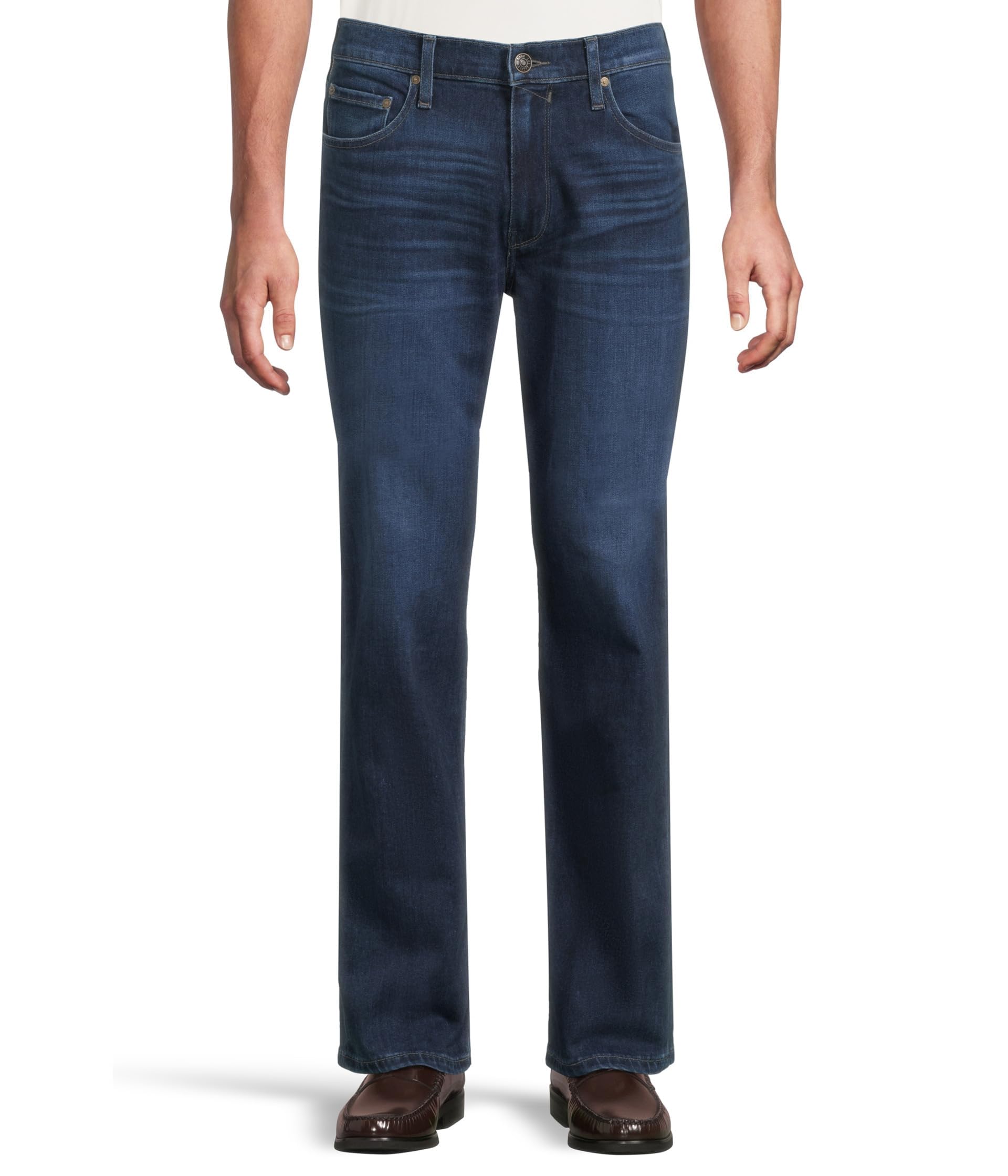 Paige Mens Doheny Transcend Vintage Relaxed Straight Leg Jean