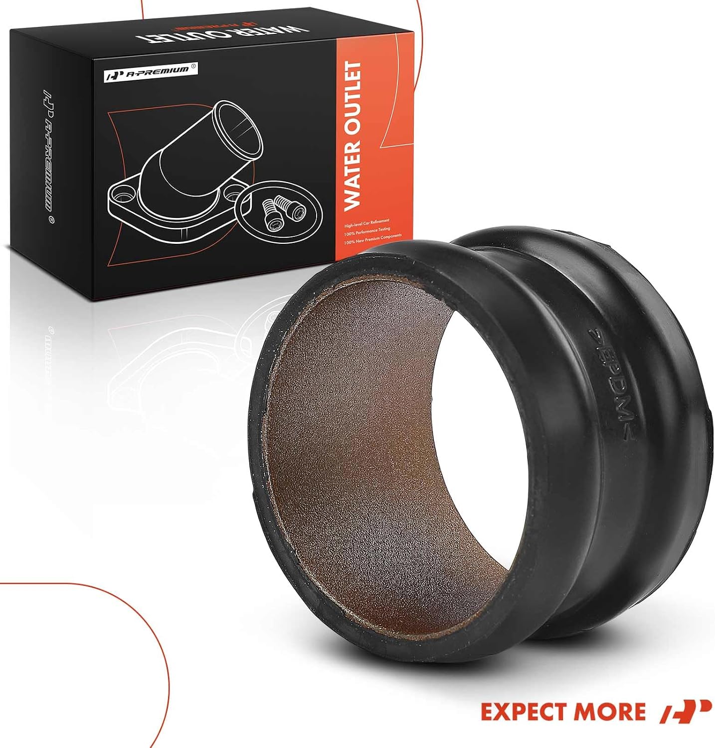 A-Premium Coolant Tube Pipe Compatible with Mercedes-Benz - LK/LN2, Unimog, Atego, Axor, Zertos, Econic, Accelo, Conecto, OF Series, OH Series, Touro