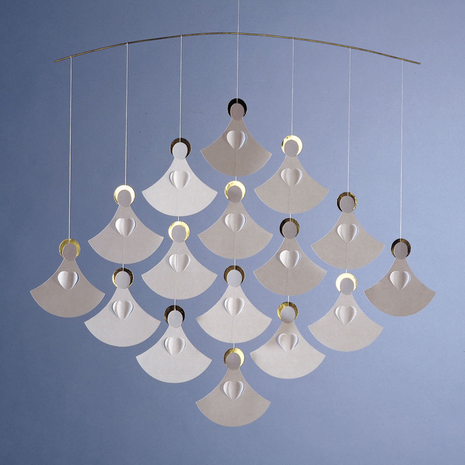 Flensted Mobiles 085b Mobile, Mehrfarbig, 45 x 45 cm