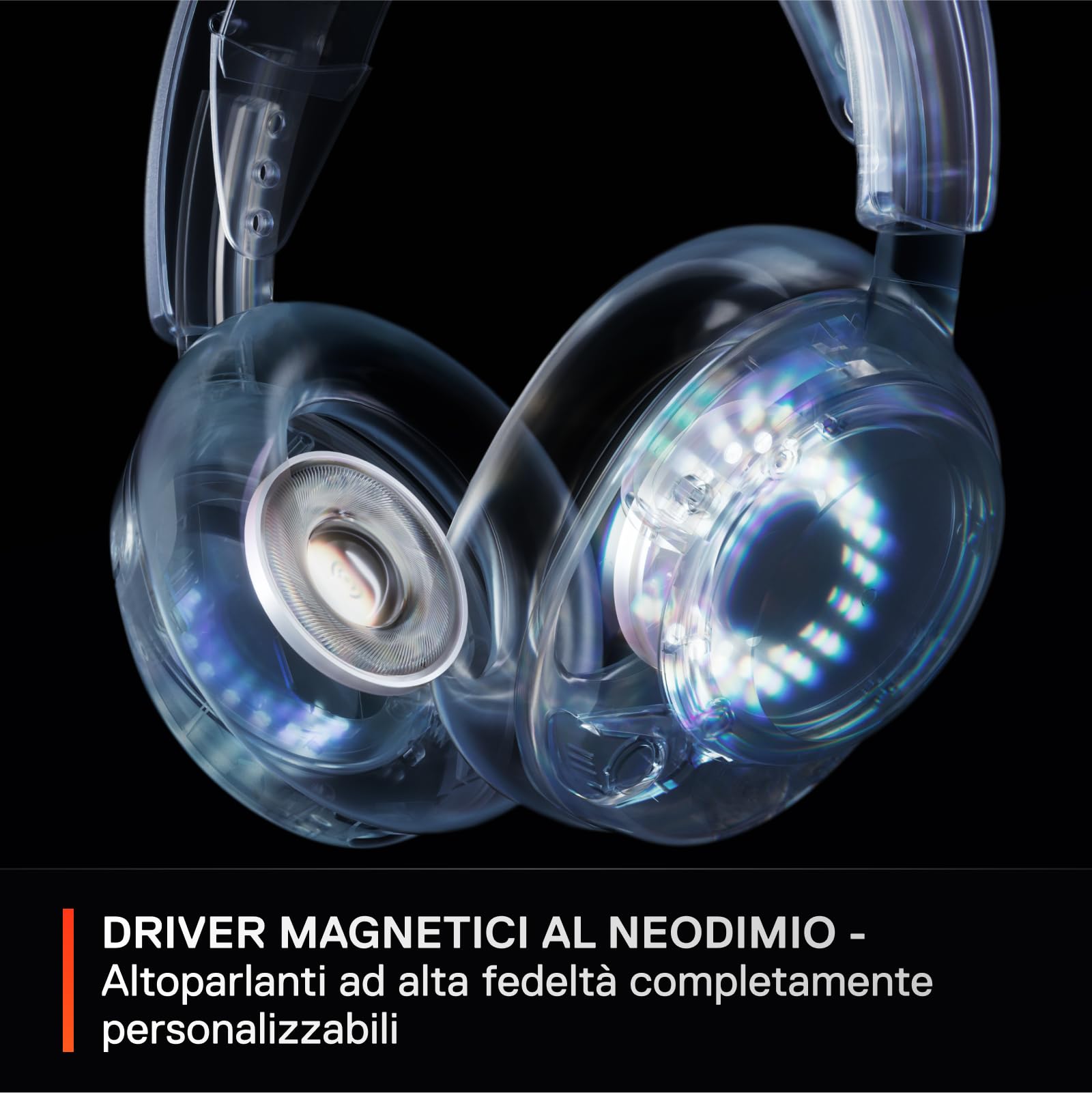 SteelSeries Arctis Nova 5X Cuffie Xbox Wireless Driver Magnetici Neodimio 100+ Preset Audio Batteria 60HR 2.4GHz BT Microfono ClearCast Gen2.X Xbox PS5 PC Cellulare