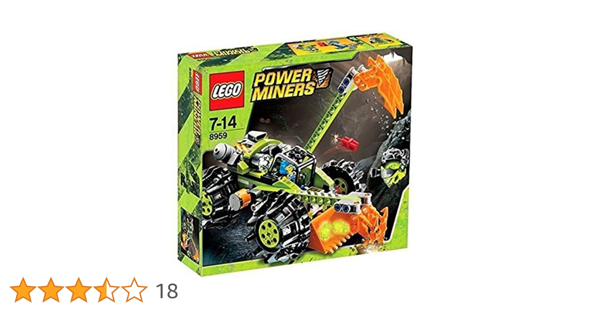 Amazon.co.jp: レゴ (LEGO) パワー・マイナーズ クロー・ディガー