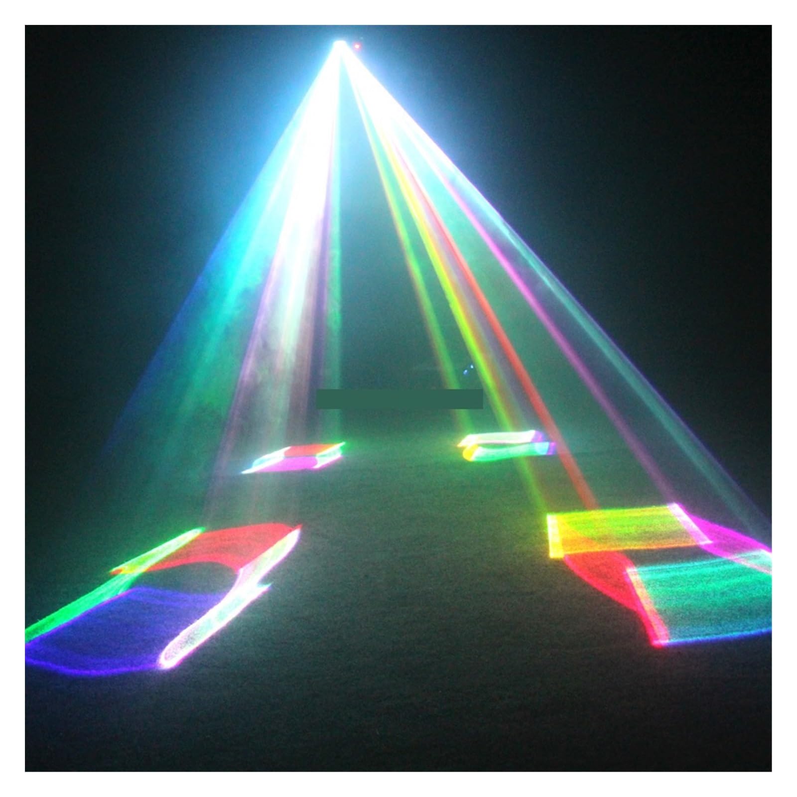 RGB 400 Linie projektora 3D Efekt wiązki Sprzęt DJ Disco Party Xmas Oświetlenie sceniczne System oświetlenia Pokaż,Spersonalizowane Kreacje