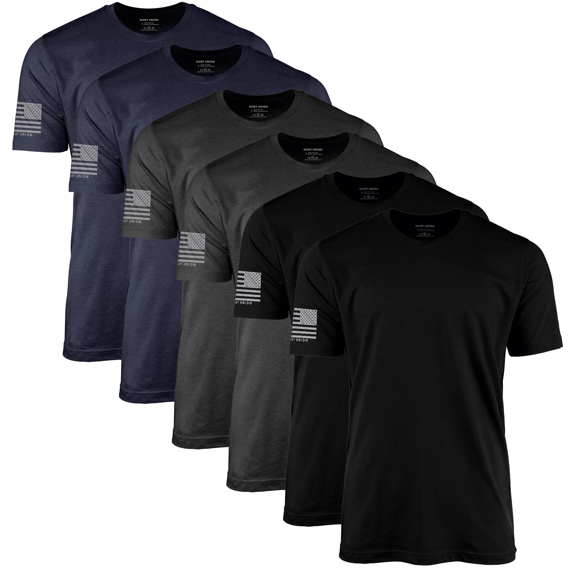 Patriotic Shirts for Men - American Patriot Graphic Tee - USA Freedom Style - Super Soft Premium Shirt