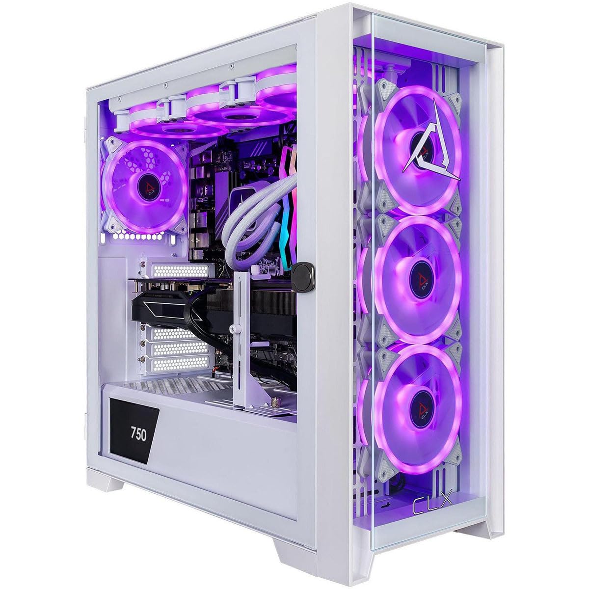 CLX Set Gaming PC - AMD Ryzen 9 9900X 4 4GHz Radeon RX 9070 XT 2TB NVMe M