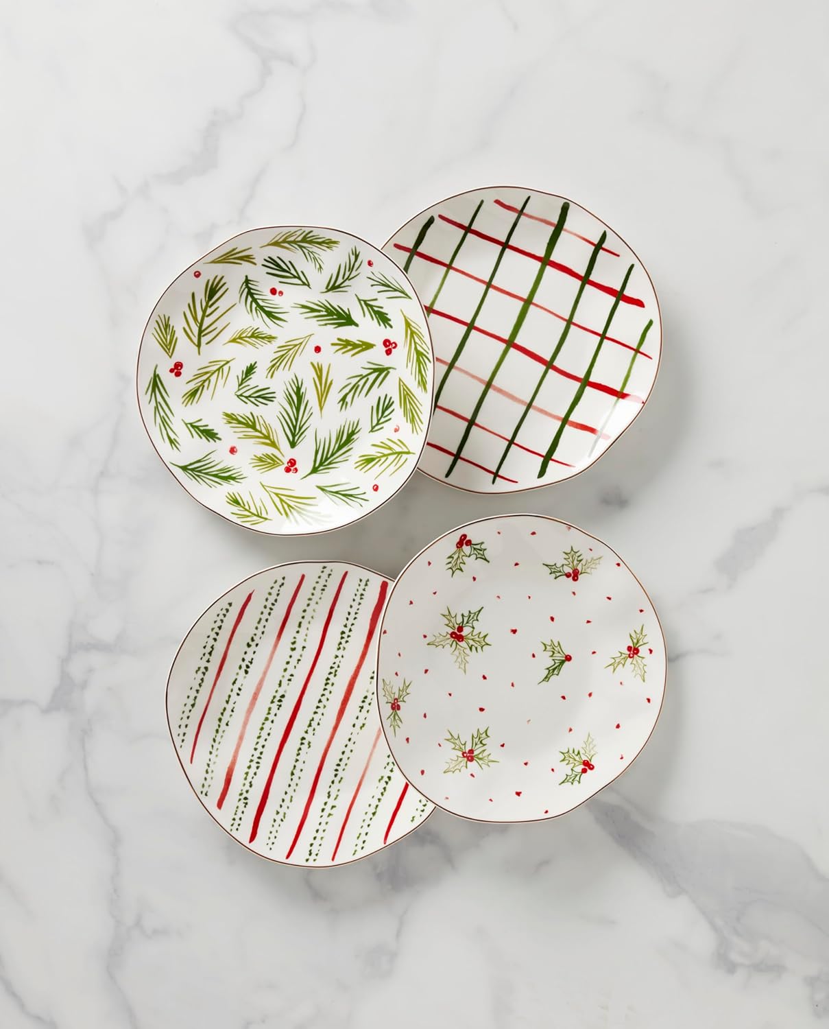 Lenox Bayberry 4-Piece Dessert Plate Set - Image 2