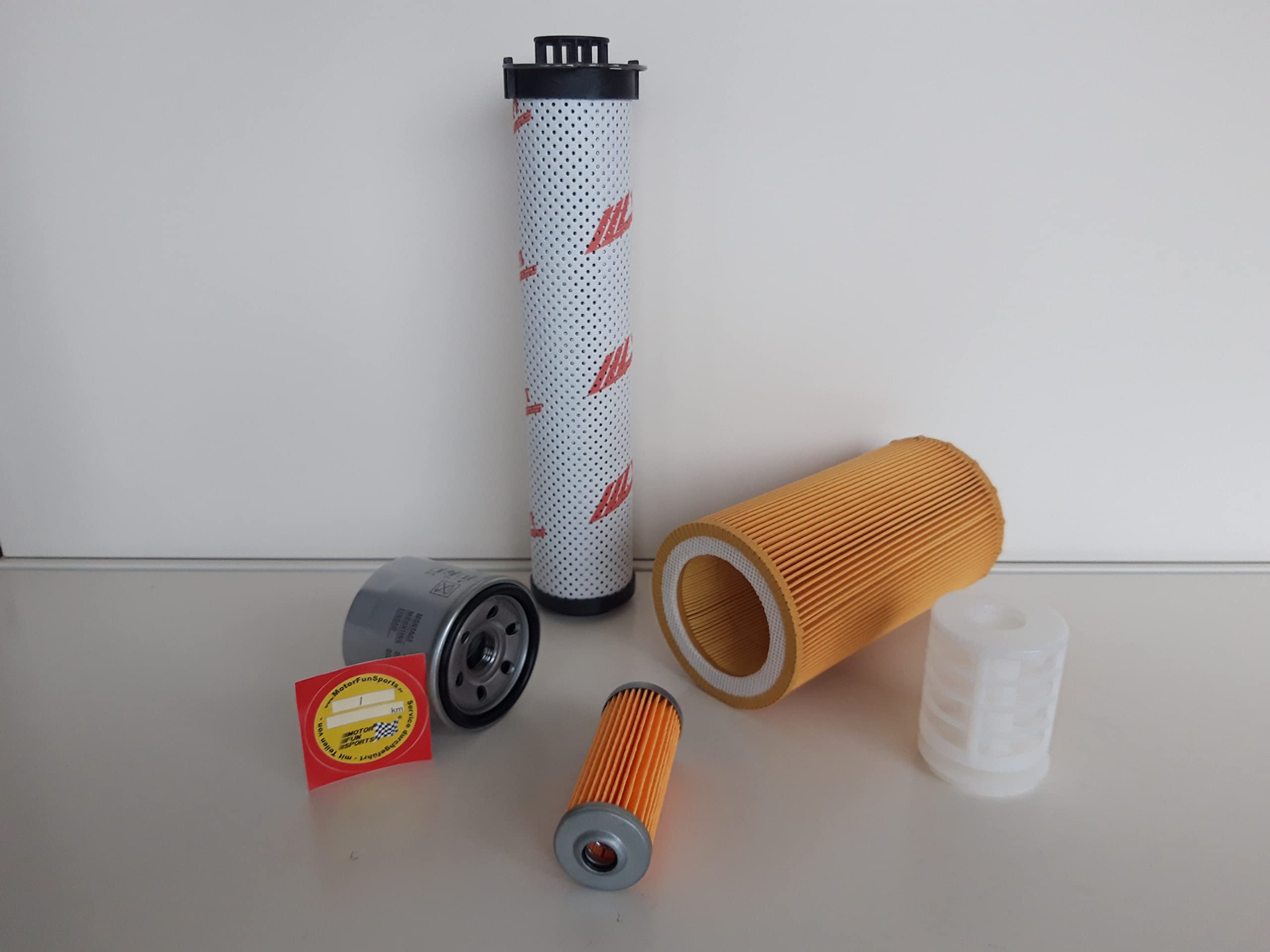 Filtro – Set (medio) compatibile con Wacker Neuson 28 Z 3 filtro olio, filtro aria, filtro carburante