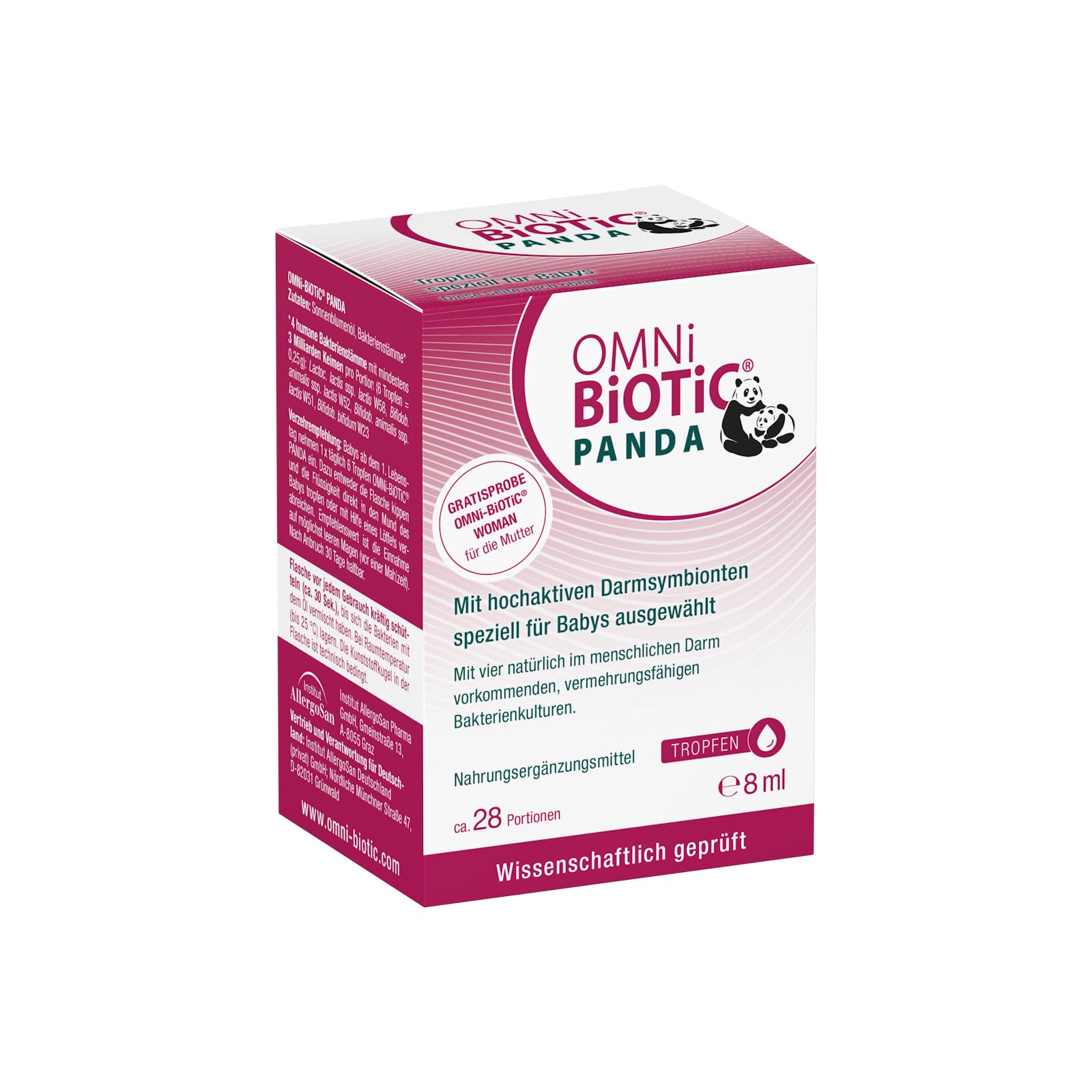 OMNi BiOTiC PANDA Tropfen Baby Probiotic Drops