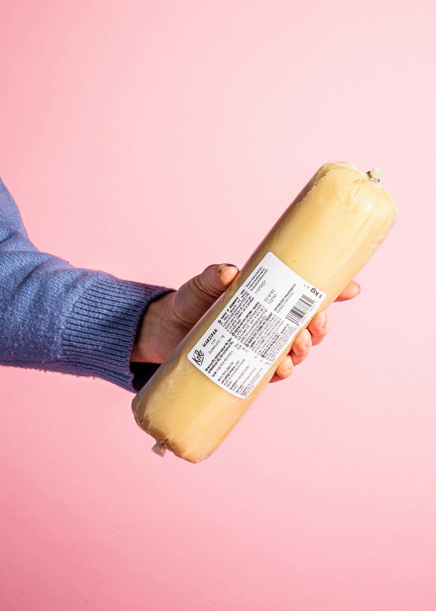 KoRo Marzipan ohne Zuckerzusatz 1 kg Vegan Glutenfrei Backen