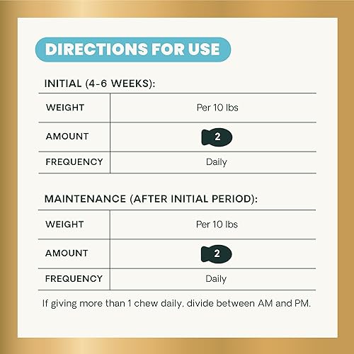 Vista 18 de VetriScience Masticables saludables para cadera y articulaciones, glucosamina GlycoFlex y mejillón de labios verdes suplemento de apoyo