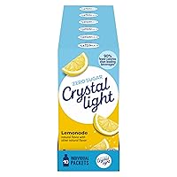 Vista 32 de Crystal Light Mezcla de bebidas, 10 paquetes, para una cómoda hidratación sabrosa, ponche de frutas, sabor artificial, cero azúcar, 0.9 onzas