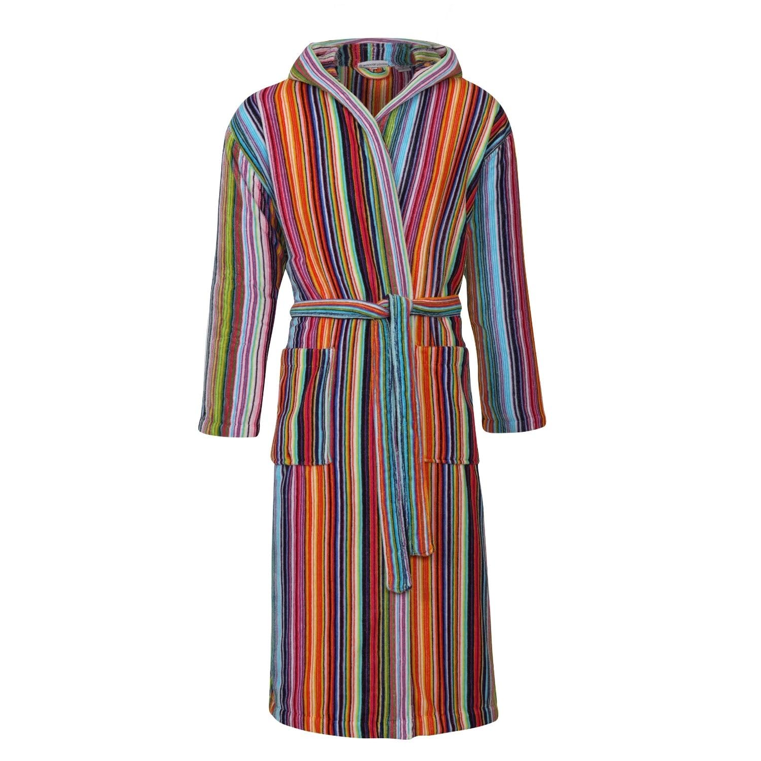 Bown Of London Women's Multicolor British Hooded Dressing Gown - Daylight (Xl, X_l)