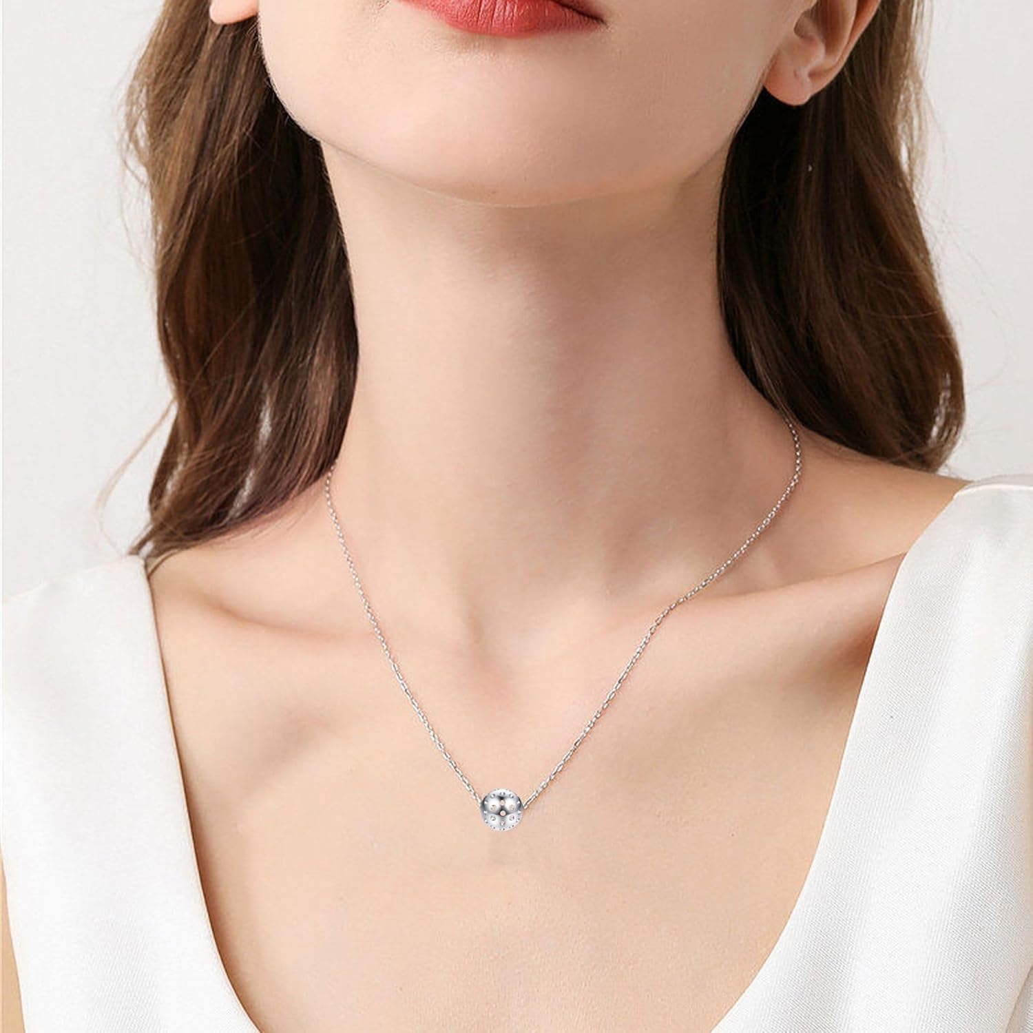 Volleyball/Pickleball/Tennis/Softball/Gymnastics/Cheer/Soccer Necklace Sterling Silver Sport/Gymnastics/Cheer Jewelry Gifts for Sport Gymnast Dancer Lover - Image 2