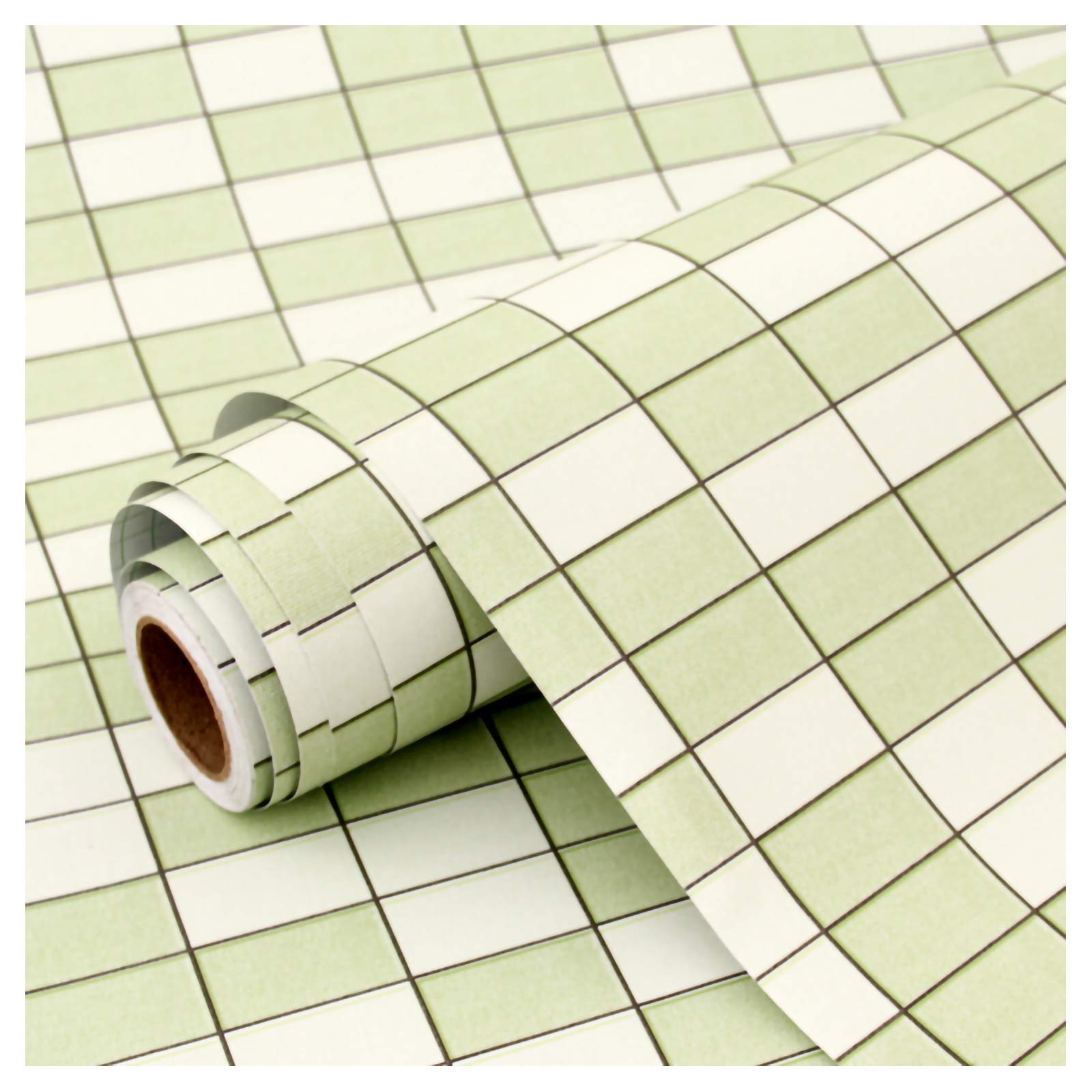 Vinilo pegatina muebles cocina rollo autoadhesivo impermeable protector verde 60cm 1