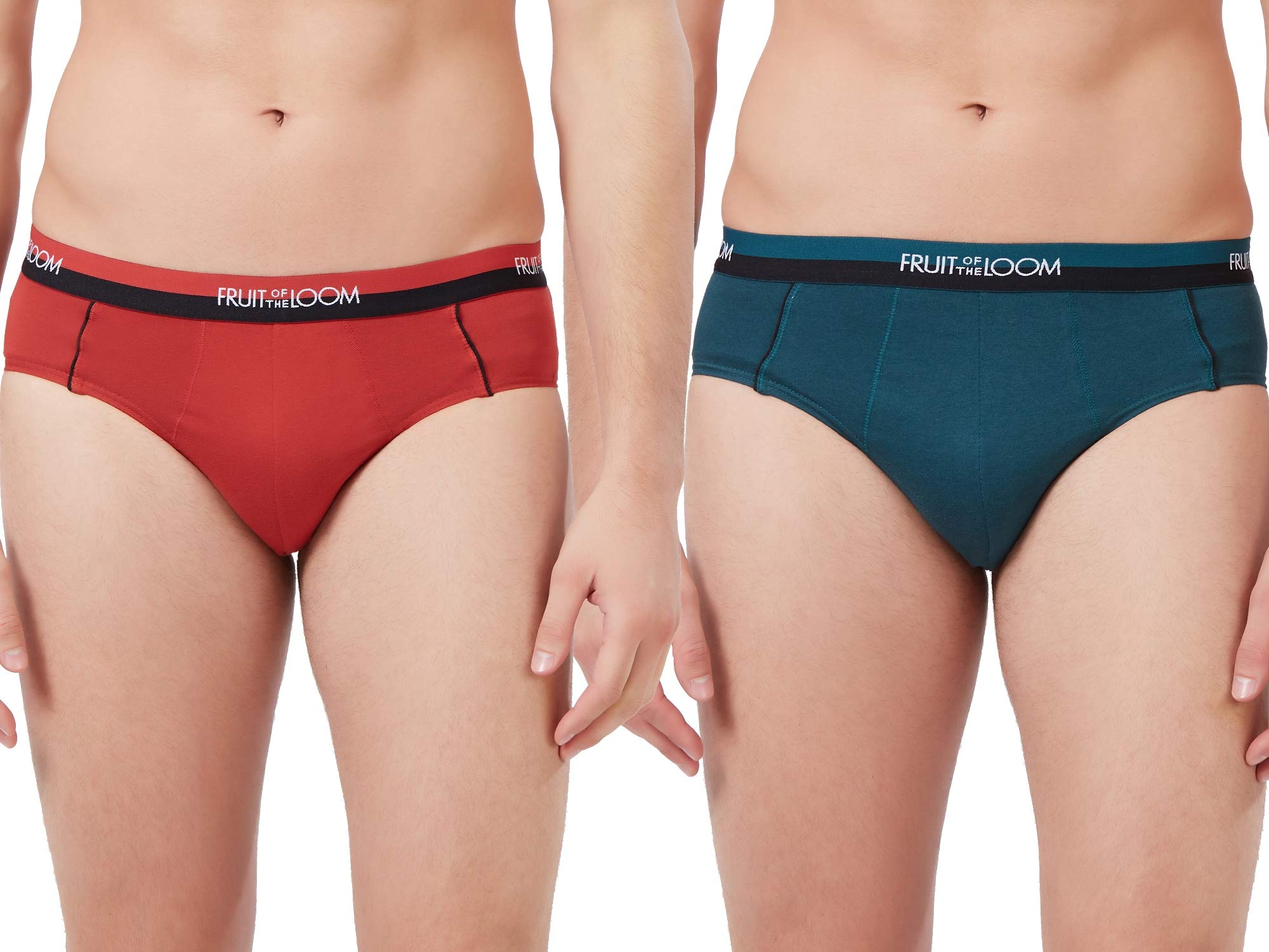 Fruit Of The LoomMHB03-2P Better Basics Men Hip Brief Pack of 2