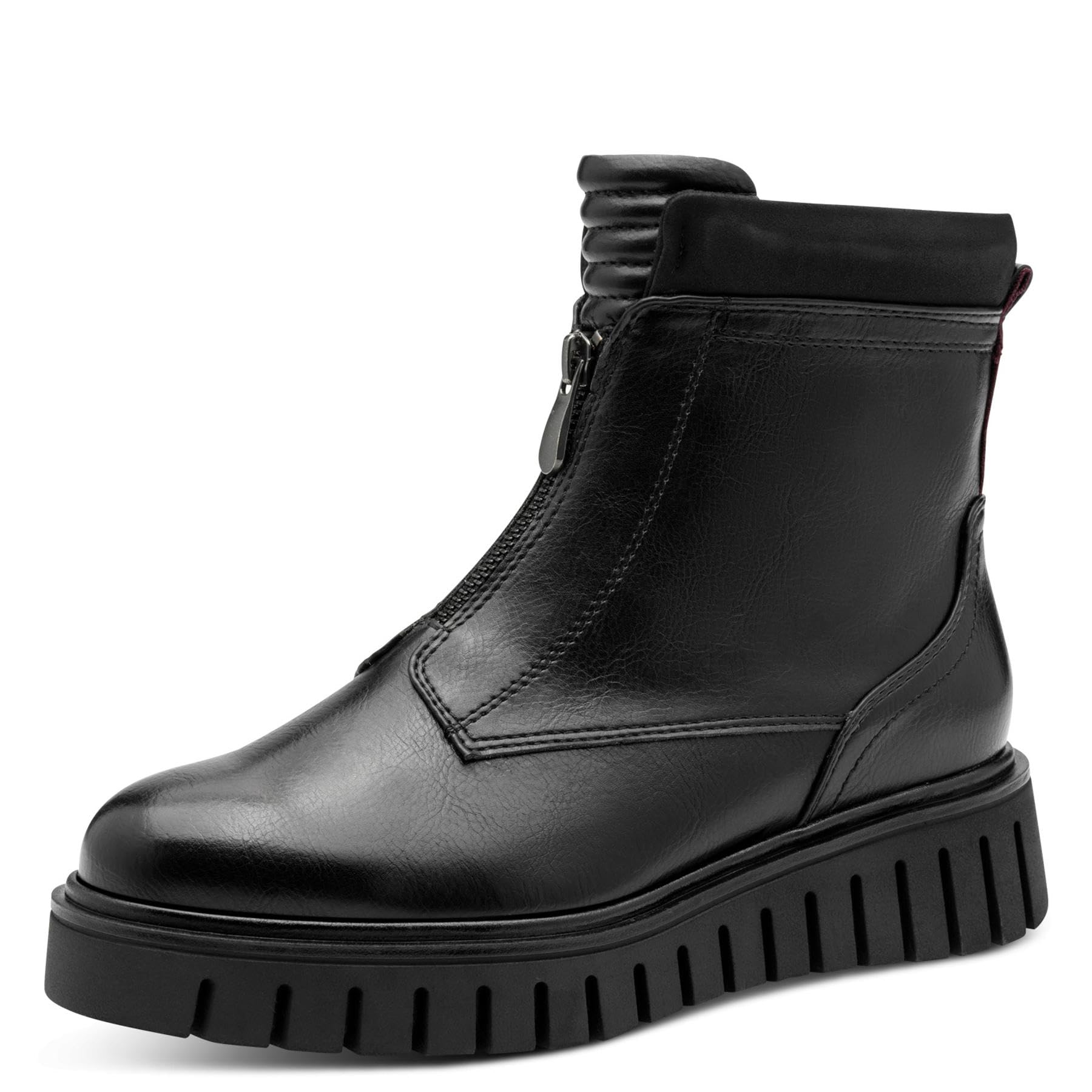 MARCO TOZZI Women's 2-25473-45 Fashion Boots, Black Comb, 39 EU, Black (Black Comb), 7 UK