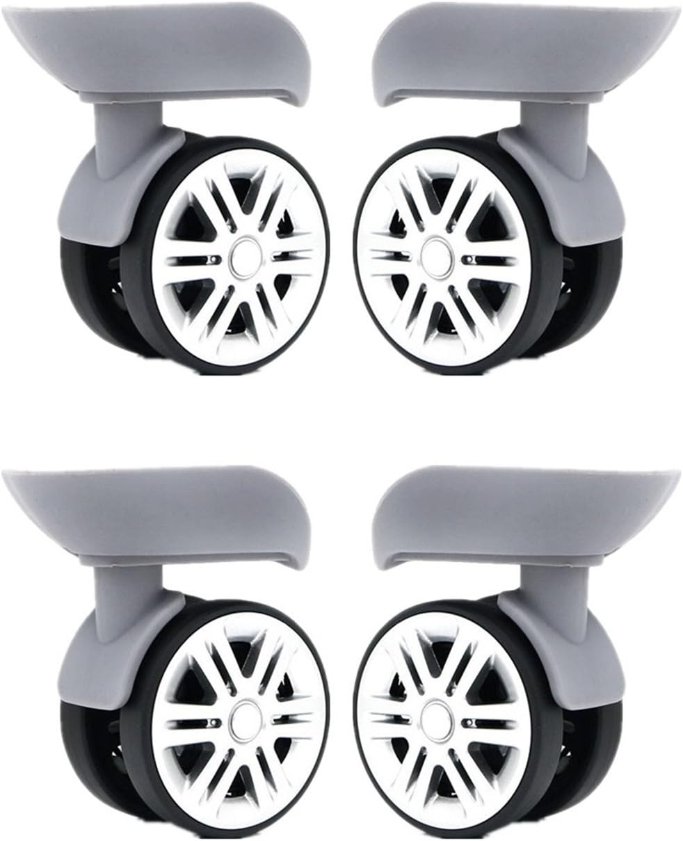 Liaozy888 Gray Replacement Luggage Wheels W059 (Di Long