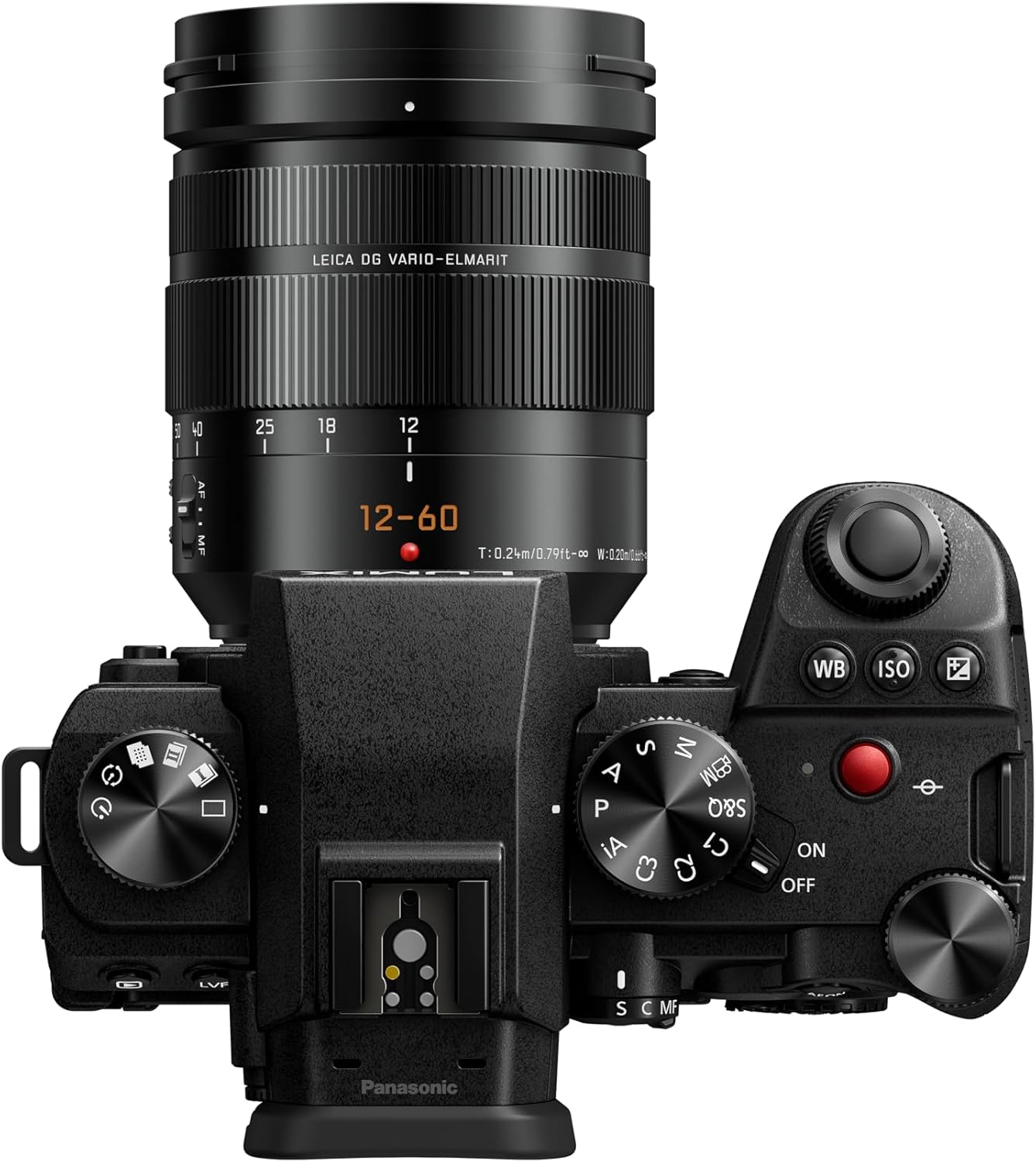 Panasonic LUMIX G9II Micro Four Thirds Camera, 25.2MP Sensor with Phase Hybrid AF, Powerful Image Stabilization, High-Speed Perfomance and Mobility with 12-60mm F2.8-4.0 Lens - DC-G9M2LK9