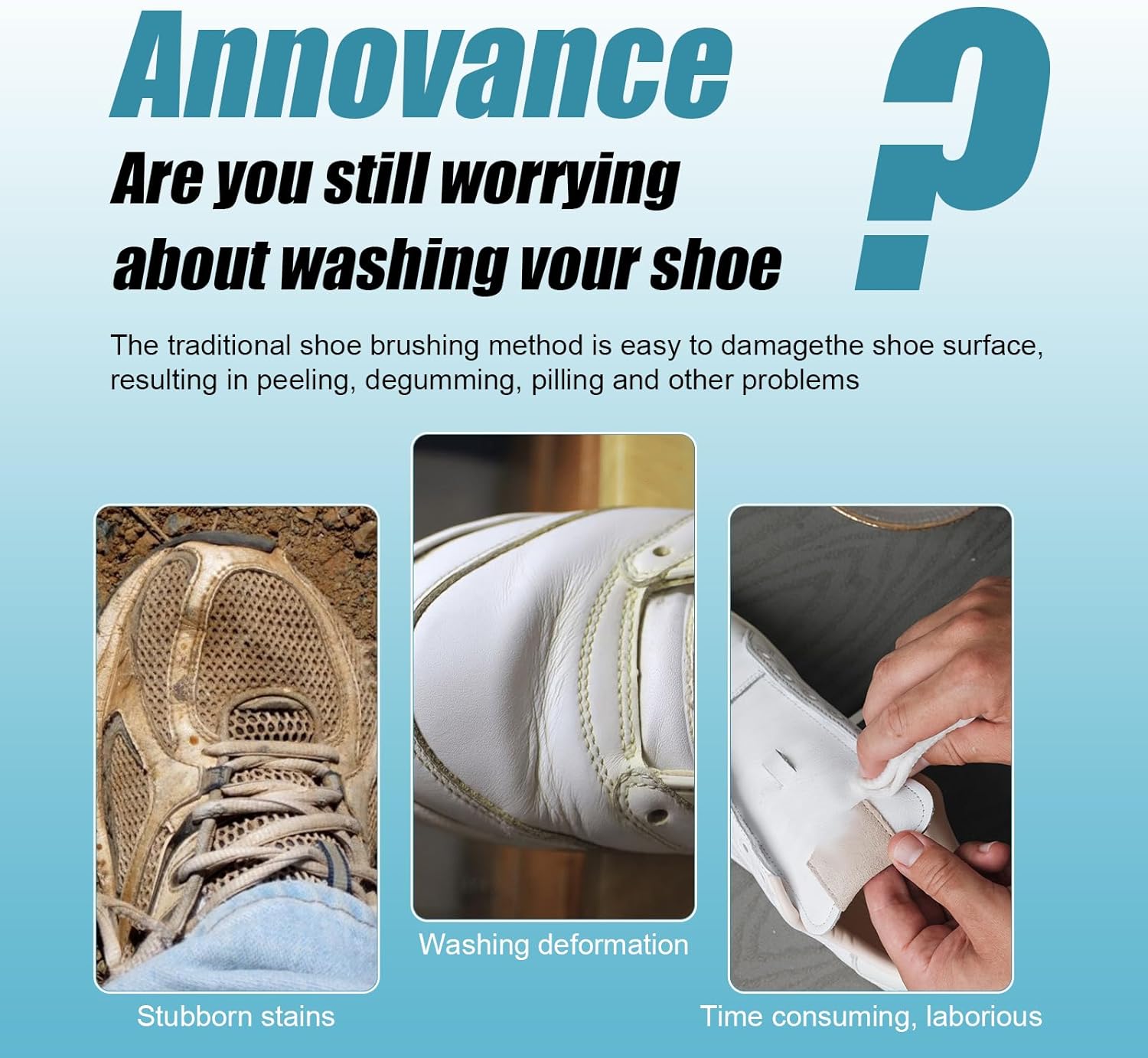 Vista 2 de Visalift Limpiador de zapatos, limpiador de zapatos FZ150, limpiador de zapatos FZ150 espuma con cepillo y toalla, limpiador de zapatos Foamzone