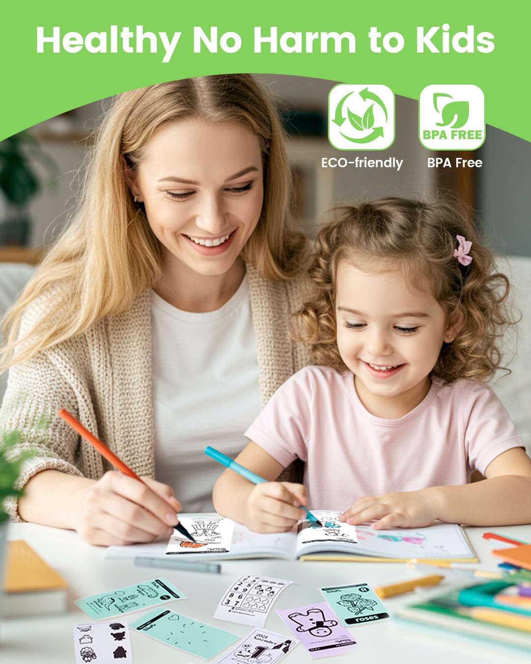 10 Rotoli di Carta Adesiva Compatibili con ORGSTA S002/Memoking T02 Q02E/Lovcoyo X6 Mini Stampante Termica, Rotolo di Carta da Stampa 2'' per Fotocamere Istantanee per Bambini, Bianco, Senza BPA