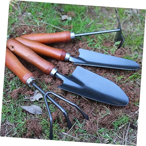 Miniatura 3 de 1Set Garden Tool Durable Handheld Shovels for Digging Troweling Raking for Home Gardening Camping and Outdoor Activities