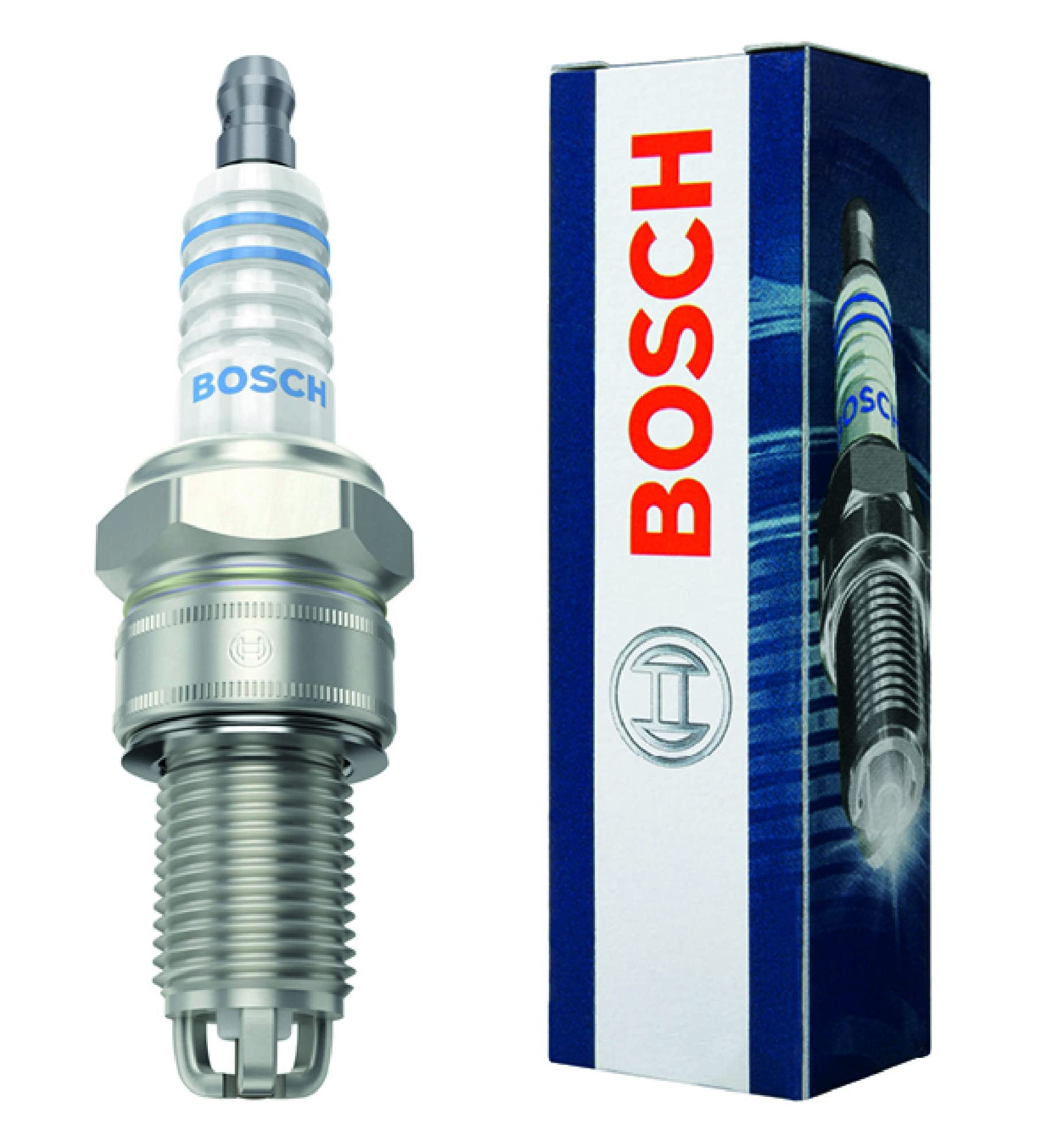 Bougie d'Allumage Bosch W7DTC en Nickel - Performance Optimale