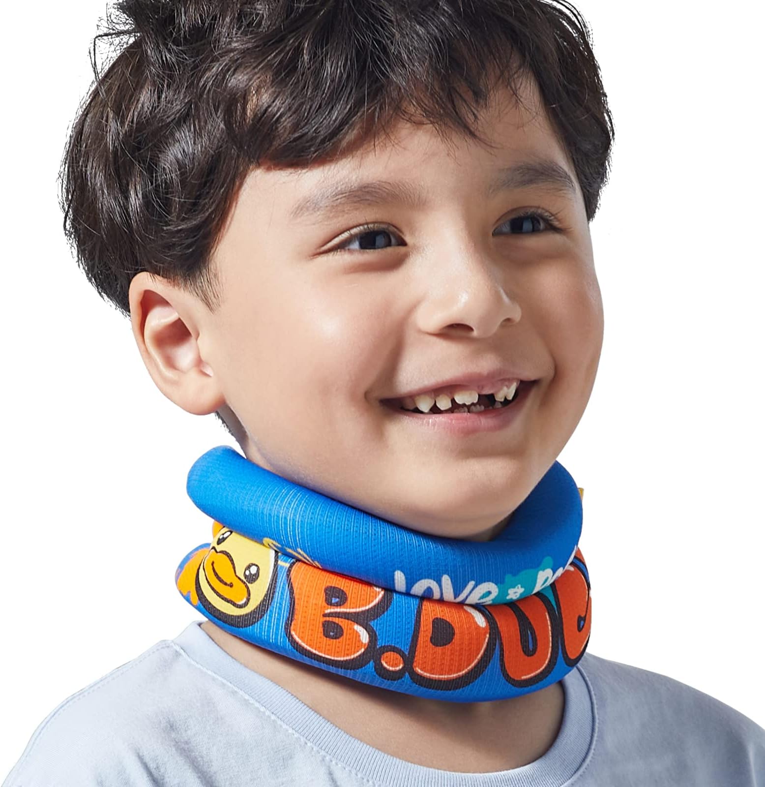 Velpeau Soft Neck Brace for Posture Correction, Prevent Head Forward for Kids Teens Boys Girls - Foam Cervical Collar, Spinal Support to Improve Slouch, Prevent Humpback, Pain Relief (XS: 10-10.5")