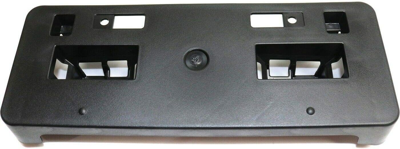 DAT AUTO PARTS Front License Plate Bracket Replacement for 2016-2019 Lexus RX350, RX450H or 2018-2019 RX350L RX450HL for Canadian Built Models w/o F Sport Black Textured Plastic LX1068121 521140E100