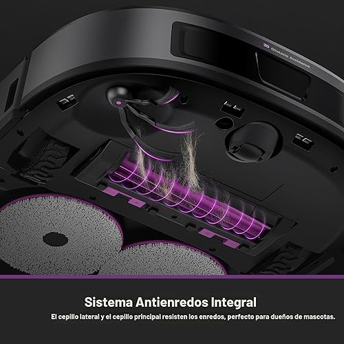 Miniatura 6 de Eureka J15 Evo - Robot aspirador ultra autovaciante, 22,000 Pa succión automática fregona elevación 131F aire caliente seco exfoliante extender