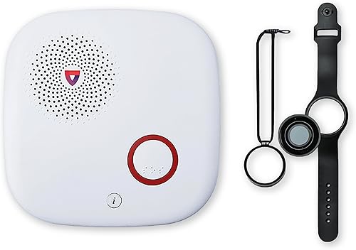 Medical Guardian MGHome Cellular  Sistema de alerta médica para personas mayores en el hogar, botón de llamada del cuidador  Cobertura 4G rápida y
