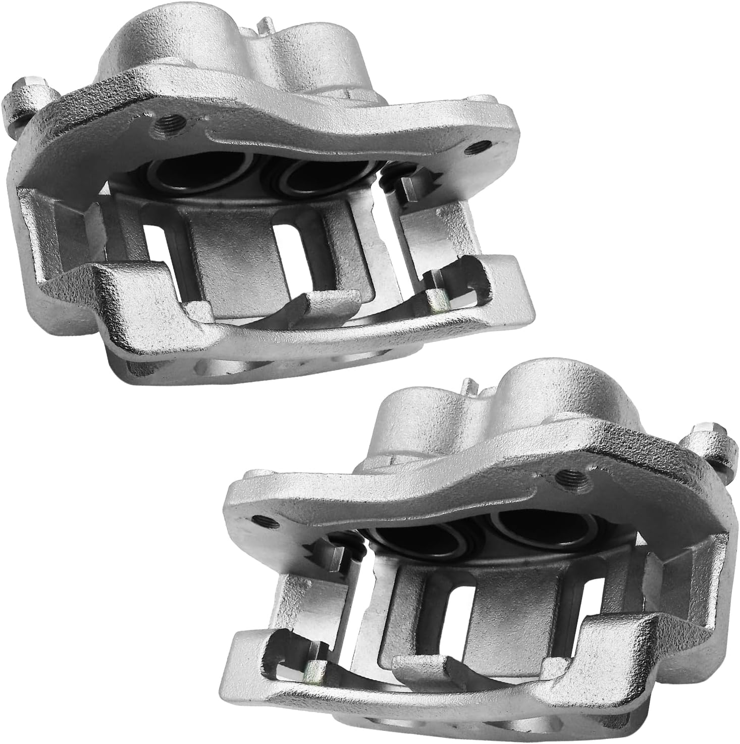 Brake Caliper Compatible with Hyundai Santa Fe 2007-2018;2019 Hyundai Santa Fe XL Caliper 19-B3211 19-B3210 Front Driver and Passenger Side with Bracket caliper for Pair Set of 2