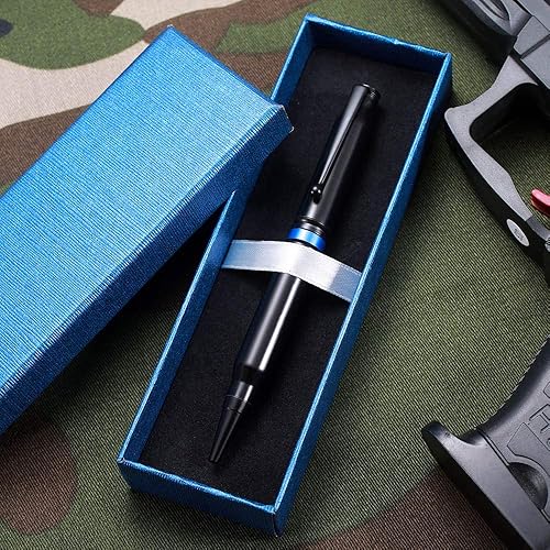 Miniatura 3 de Getname Necklace Bolígrafo de regalo personalizado con grabado 308 de línea azul fina  Disponible en 5 colores de línea  Estuche de regalo incluido