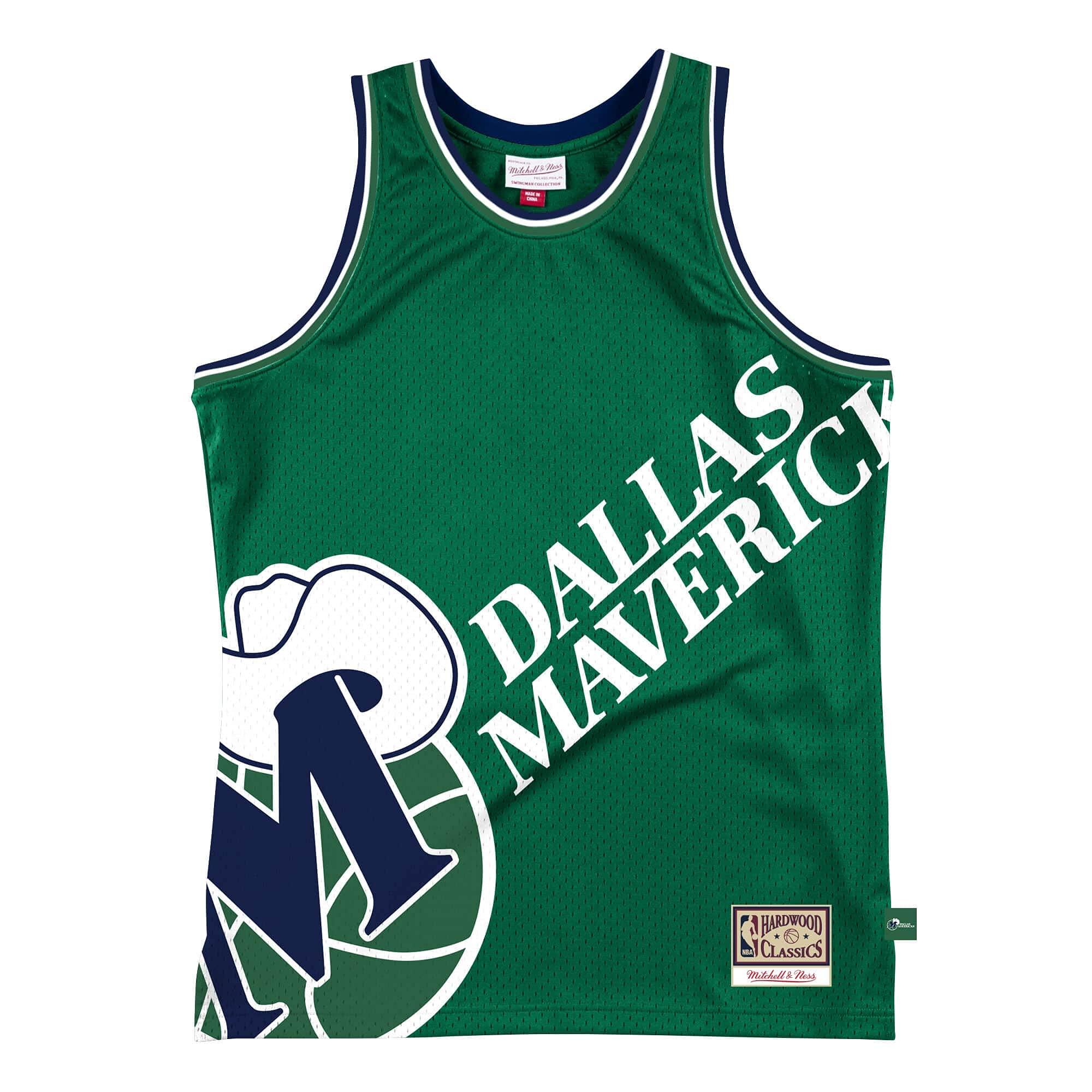 Mitchell & Ness M&N Big Face 2.0 Maglia Basket HWC Dallas Mavericks