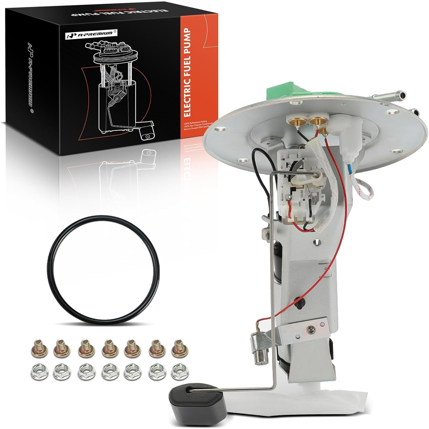 A-Premium Electric Fuel Pump Assembly with Sending Unit Compatible with Honda CR-V CRV 1997 1998 1999 L4 2.0L Gas, Replace# 17040S10A00, 17040S10C01