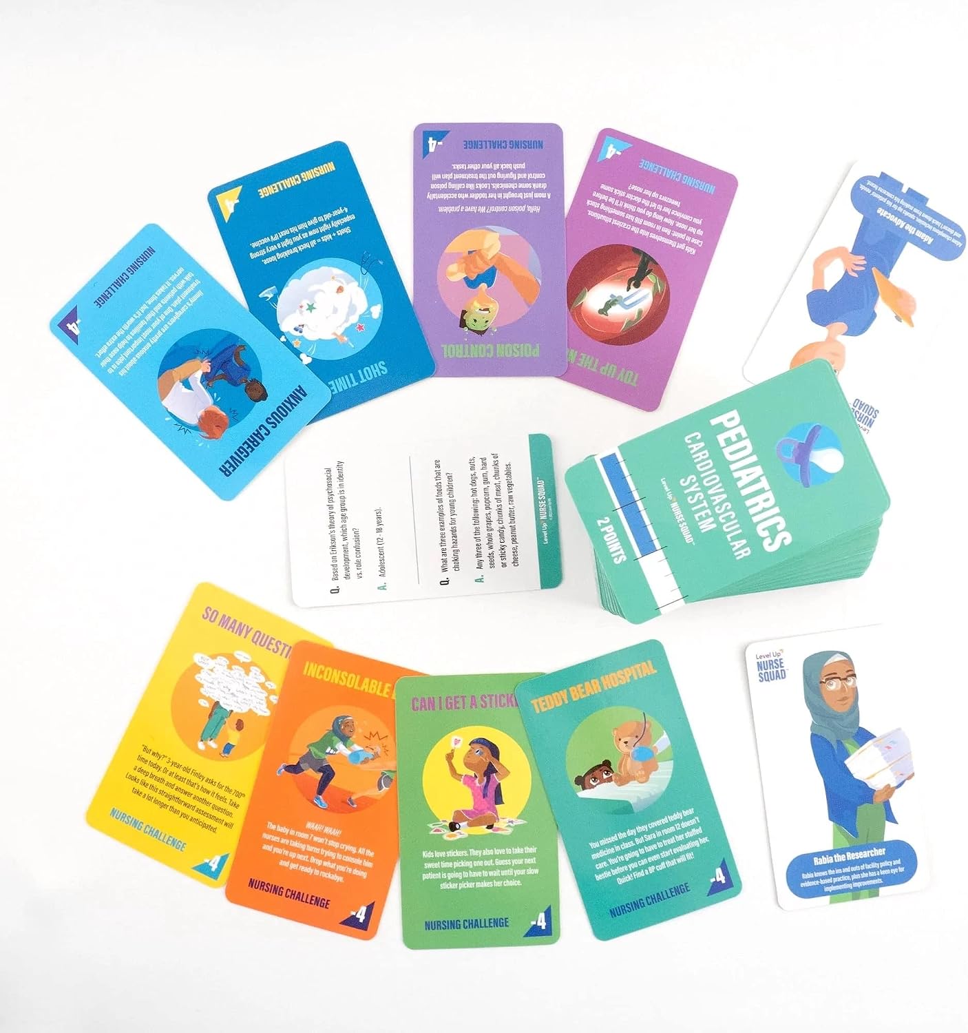 level-up-rn-juego-de-tarjetas-flash-de-pediatr-a-preparaci-n-para