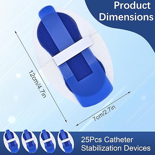 Miniatura 4 de Foley - Dispositivo de estabilización de catéter, tubo de catéter autoadhesivo, soporte para bolsa de piernas urinarias, suministros de catéter para