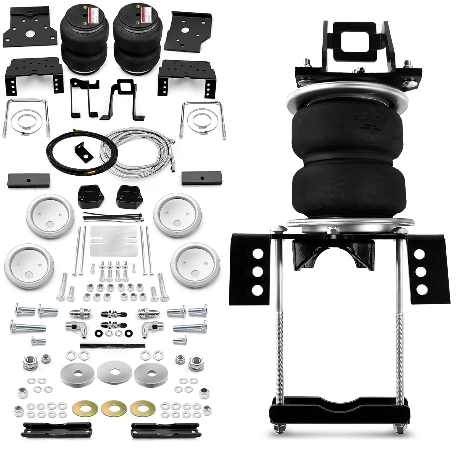 Photo 1 of KEIYSHOLCK Air Spring Bags Suspension Kit Compatible with 2011-2016 Ford 250 Ford 350 4WD Pickups, OEM Number Replacement for 89396, up to 5,000 lbs of Load Leveling Capacity