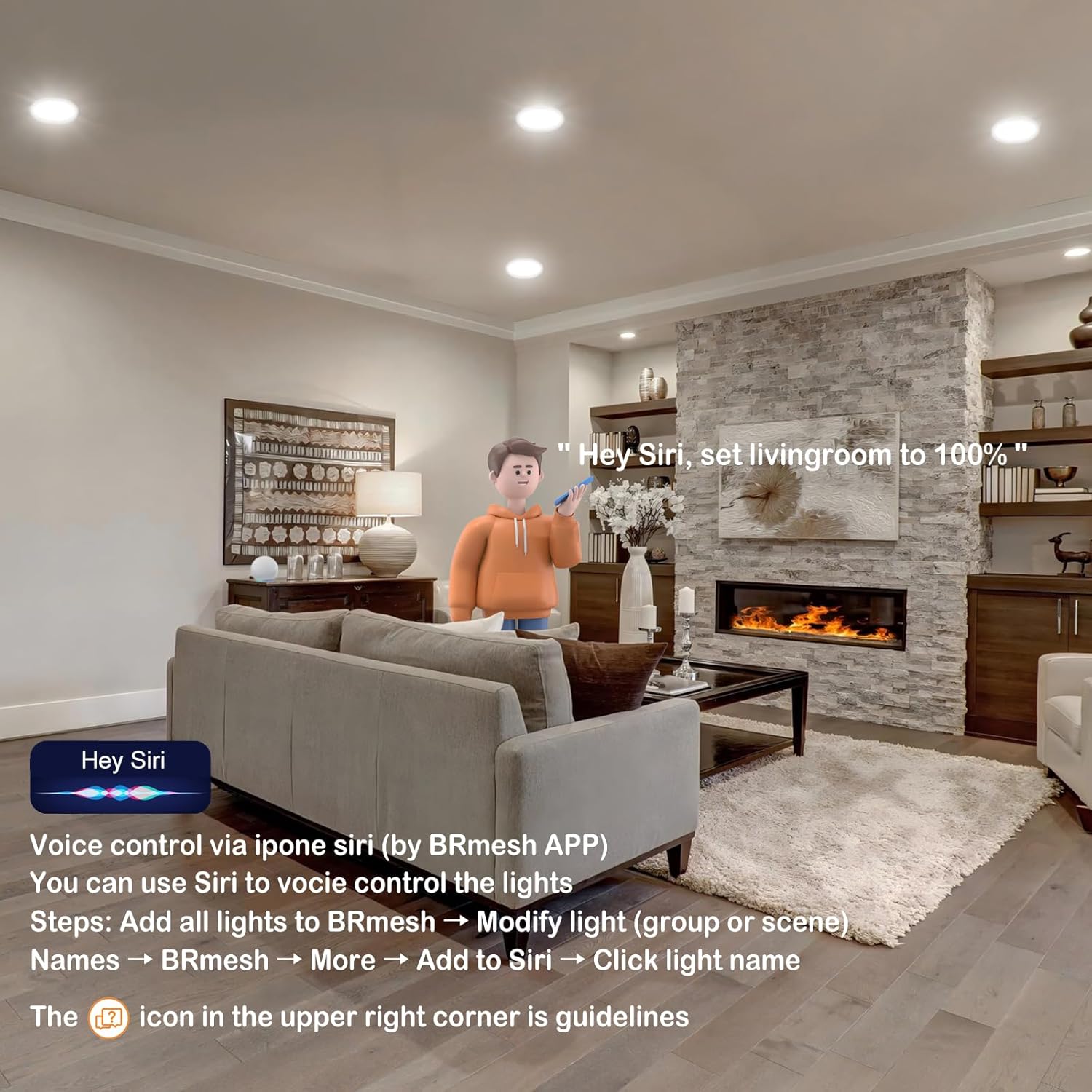 MELPO Smart Recessed Lighting 4 Inch Work with Alexa & Siri,12W 1100LM Recessed Ceiling Light 2700K-5700K,16 Million Colors,Music Sync, DIY Scenes, DIY Flash, LED Downlight with Junction Box,12 Pack - Image 4