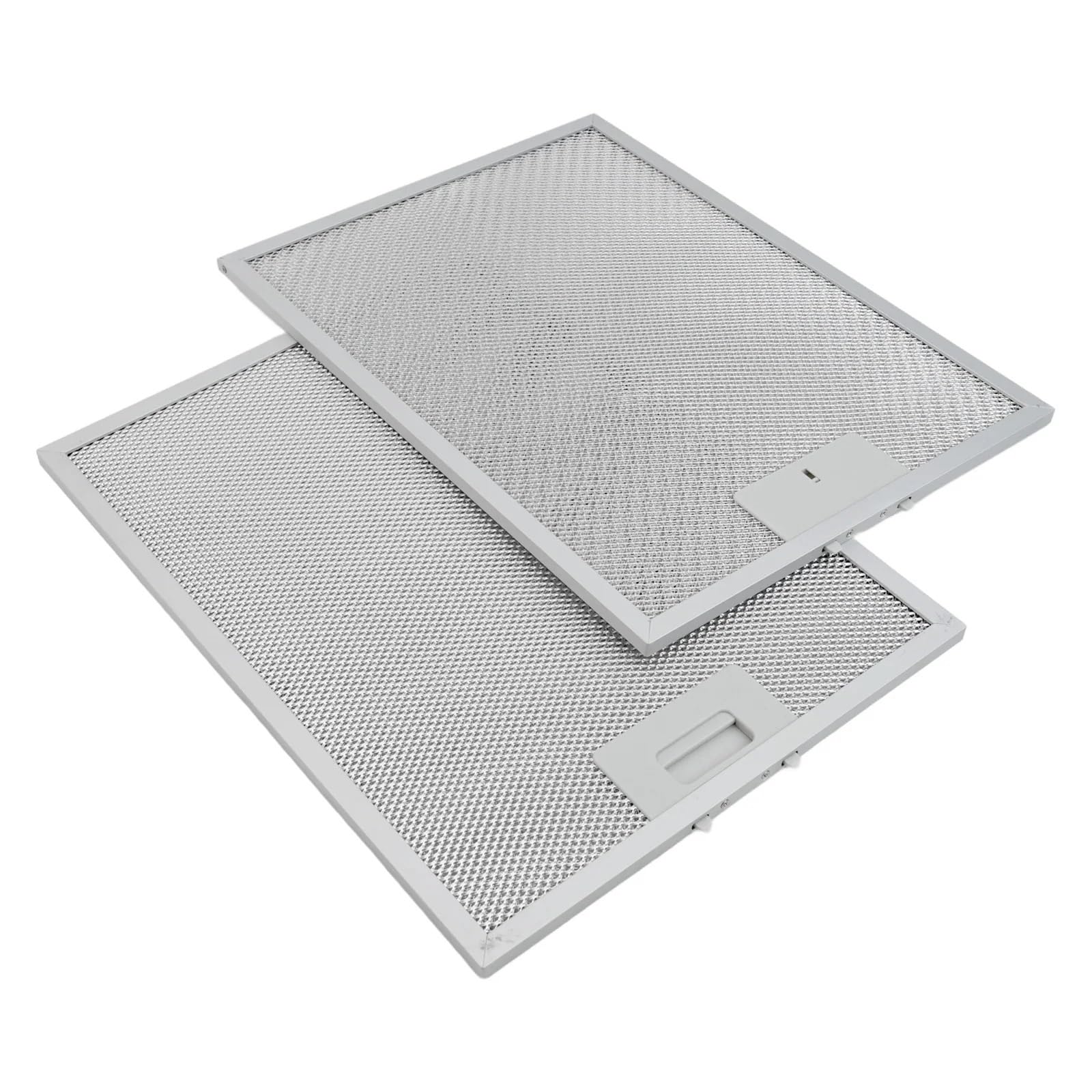 Filtro Cappa Aspirante 2 filtri in rete di alluminio 280x371x9 mm for cappa aspirante, filtro antigrasso lavabile, ricambio regolare for cappe da cucina Filtro Aspirazione Cucina