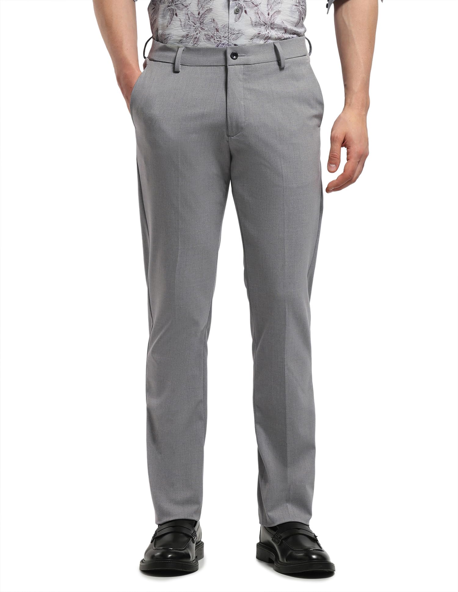 arrow Newyork Men's Hudson Regular fit All Day Pant-picture-40